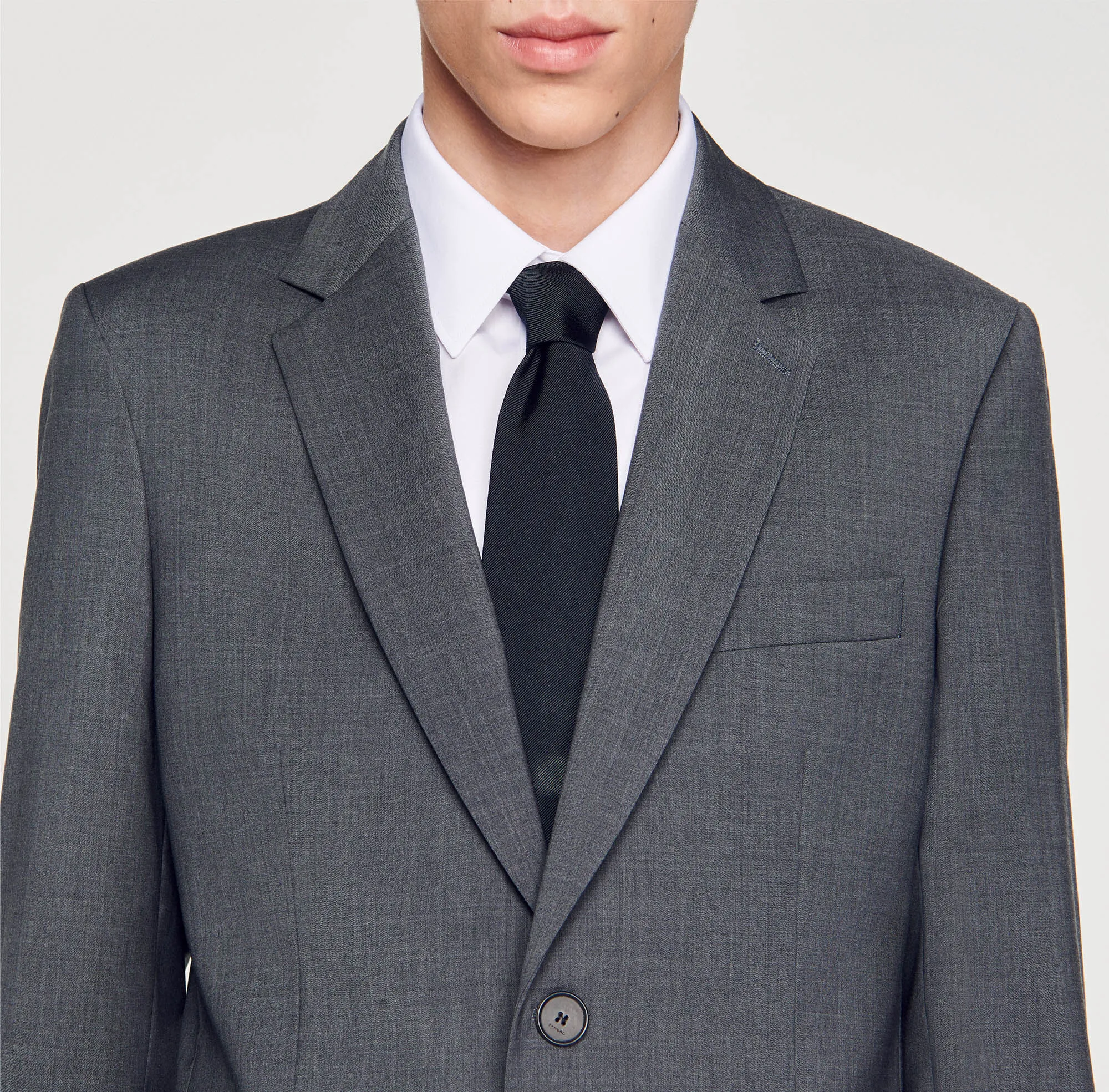 Wool suit jacket