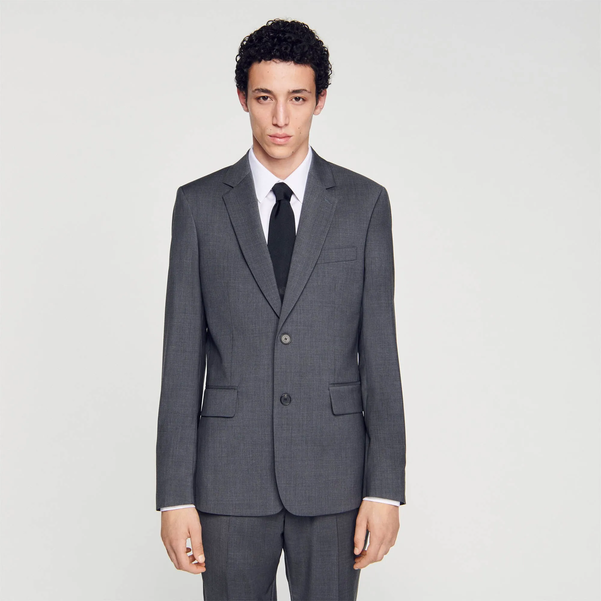 Wool suit jacket