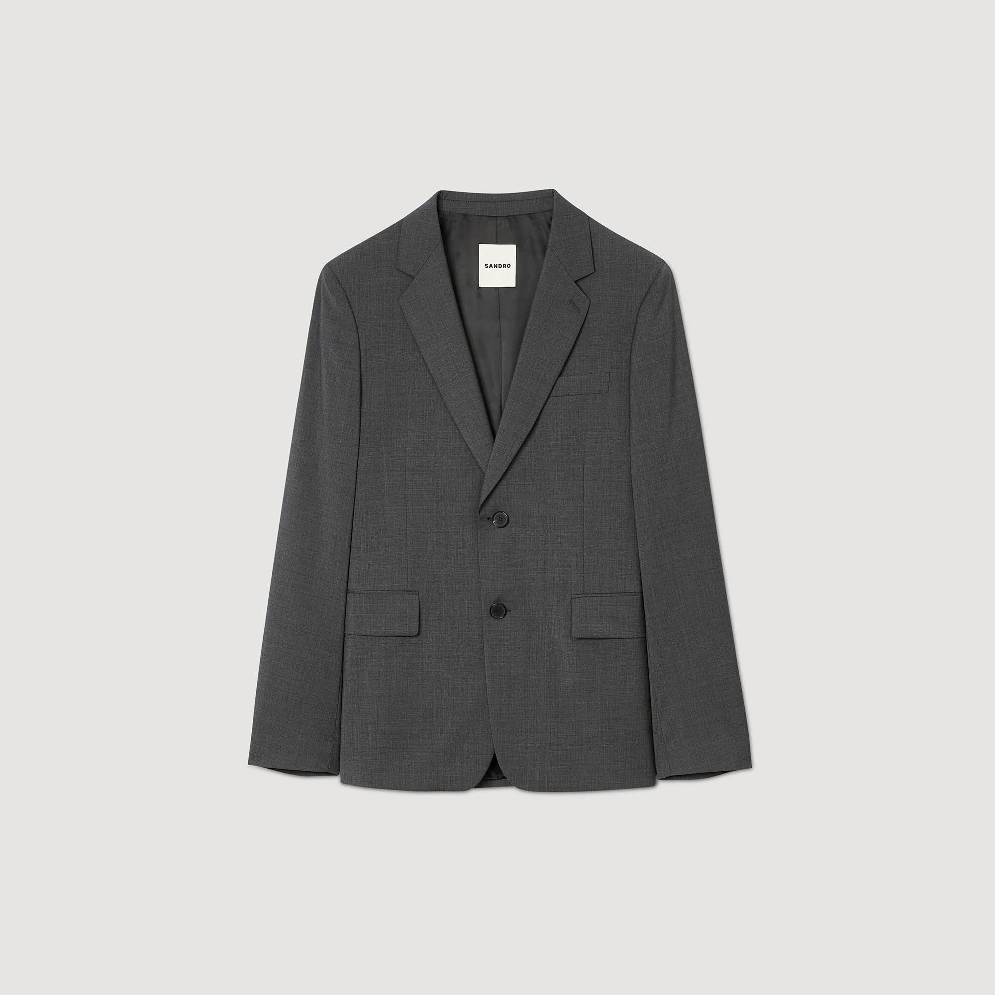 Wool suit jacket