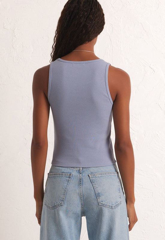 Z Supply - Essy Rib Tank Top Stormy